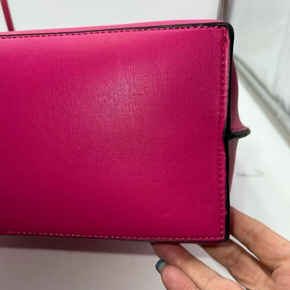 Karl Lagerfeld Paris womens Chantelle TOTE in Fuchsia - Picture 7 of 12
